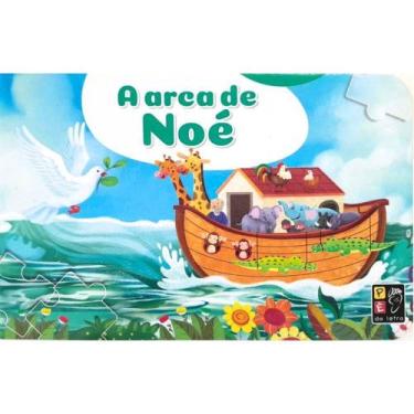 Imagem de Mini Quebra-Cabeça - A Arca de Noé - Pé da Letra, Único