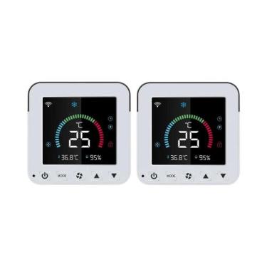 Imagem de Termostato WiFi Inteligente Para Ar Condicionado, Controlador De Tempe