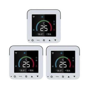 Imagem de Termostato WiFi Inteligente Para Ar Condicionado, Controlador De Tempe