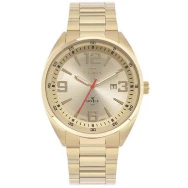 Imagem de Relógio Technos Masculino Golf Dourado 2115NBU/1D
