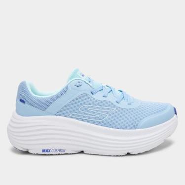 Imagem de Tênis Skechers Max Cushioning Endeavour Feminino, Azul claro, 34