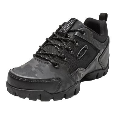 Imagem de Tênis Oakley Halftrack Low Camo II SM24 Masculino Jet Black, Preto, 40