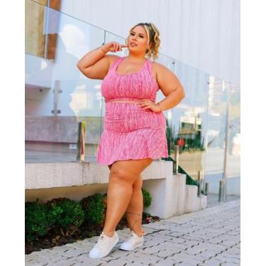 Imagem de Conjunto plus size de academia - Dama More Modas