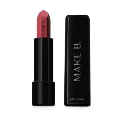 Imagem de Batom Mate Rosa Rose Fabulous Make B.4g - O Boticário