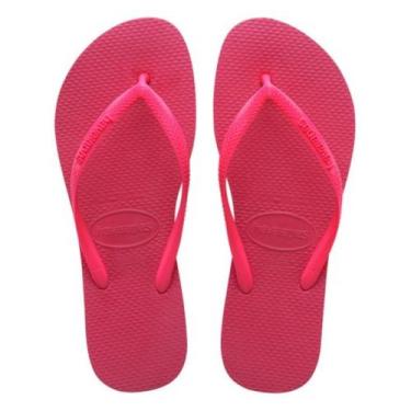 Imagem de Havaianas Slim infantil, Rosa, 28