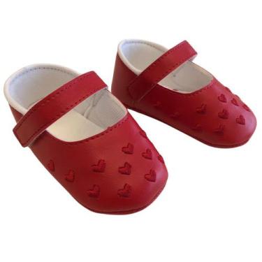 Imagem de Sapatilha Menina Vermelho Heart Ref.3160 - Bibi Lili, 17