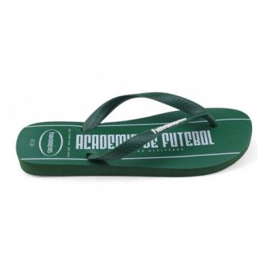 Imagem de Chinelo Havaianas Times Palmeiras com selo de originalidade, 39, Verde
