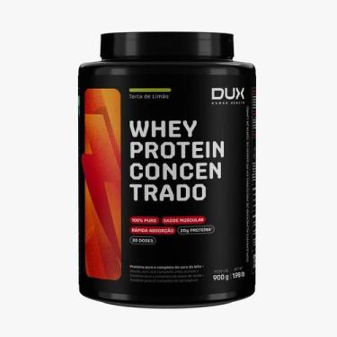 Imagem de Whey Protein Concentrado Pote (900g) - Sabor: Torta de Limão - Dux Hum