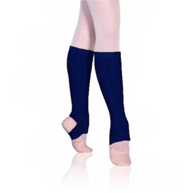 Imagem de Polaina Ballet Adulto Só Dança Acrilica - Trinys, Único, Marinho