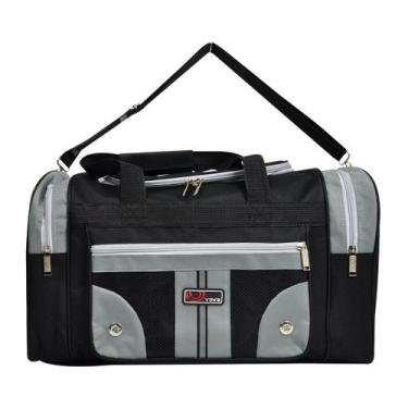 Imagem de Bolsa De Viagem Grande Sacola Mala Grande Reforçado - YINS, Cinza, ÚNI