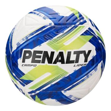Imagem de Bola de Futebol de Campo Líder XXVI para Treino e Jogo Azul e Verde Penalty