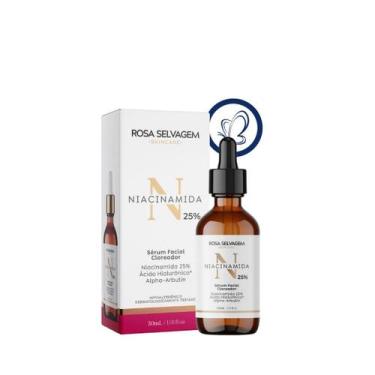Imagem de Niacinamida 25% sérum facial clareador - ROSA SELVAGEM