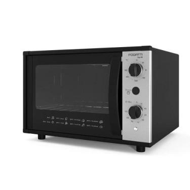 Imagem de Forno Elétrico de Bancada Top 40 Black Inox 40L com Grill Dourador Eas