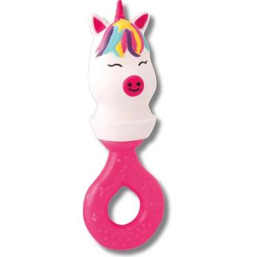 Imagem de Chocalho Mordedor Diver For Baby Unicórnio - Divertoys -