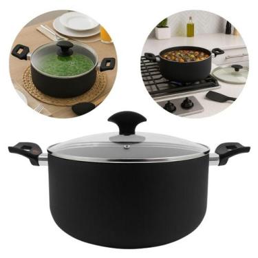 Imagem de Panela Caçarola Grande Antiaderente 30cm Betty Crocker