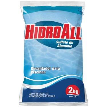 Imagem de Sulfato De Alumínio Decantador Para Piscinas Hidroall 2kg