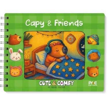 Imagem de Livro De Colorir Cute E Comfy Capy Dormindo Cd - PAE EDITORA