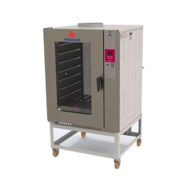 Imagem de Forno Turbo a Gás Progás PRP-8000 8 Esteiras Porta com Visor em Vidro Temperado Inox Bivolt