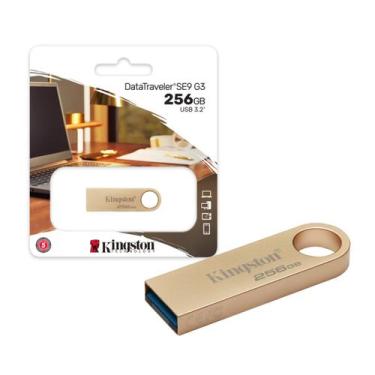 Imagem de Pen Drive 256gb Usb 3.2 Gen1 DataTraveler Gold 220mbs Leit DTSE9G3/256