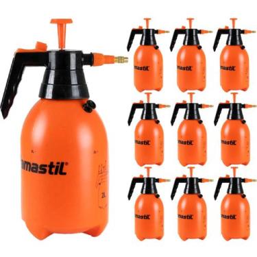 Imagem de Kit 10 Pulverizador de Compressao Previa 2L Famastil