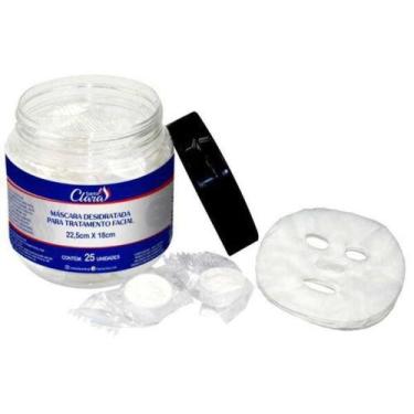 Imagem de Máscara Descartável Desidratada Limpeza Facial Skincare 25Un - Santa C