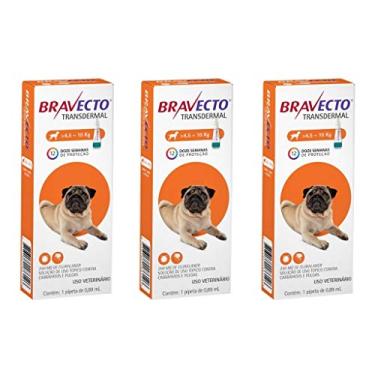 Imagem de Yoeyang Combo Antipulgas Bravecto 4,5 a 10kg Transdermal Cães