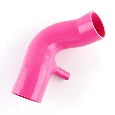 Imagem de LUXERAD Mangueira de silicone InterCooler de desempenho de 4 camadas para modelos B mW Mini R53 Cooper S Supercharged 2002-2006 (rosa)