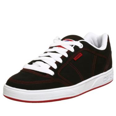 Imagem de Osiris Tênis masculino Merk Rider Revolt, Preto/branco/vermelho, 37