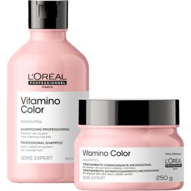 Imagem de Kit Loreal Série Expert Vitamino Color Shampoo e Máscara