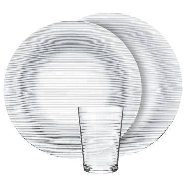 Imagem de Aparelho De Jantar Duralex Diamante 12 Peças