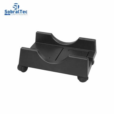 Imagem de Suporte Para Gabinete Cpu Com Rodinhas e Regulagem Plástico MD9