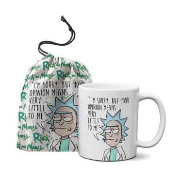Imagem de Caneca Rick And Morty + Saquinho