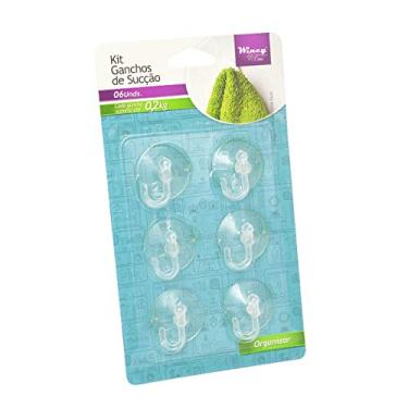 Imagem de Kit com 6 Suportes ganchos de Sucção Ventosa Silicone