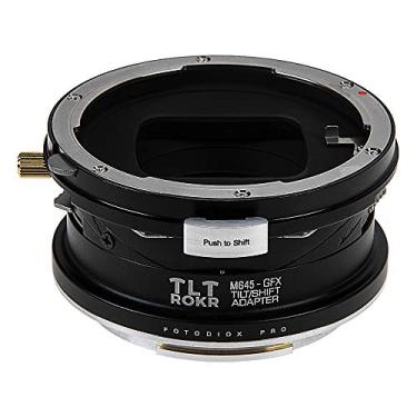 Imagem de Fotodiox Pro TLT ROKR - Adaptador de montagem de lente inclinada/deslocamento compatível com Mamiya 645 (M645) para câmera Fujifilm Fuji G-Mount GFX Mirrorless