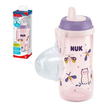 Imagem de Copo De Treinamento Antivazamento Nuk Bico Rígido 300ml Rosa
