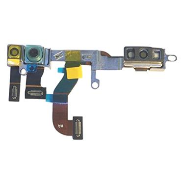 Imagem de HONGYAN Peças de substituição de telefone celular Módulo de câmera frente à frente com a identificação de impressões digitais de tela para o Google Pixel 4xl Acessórios telefônicos