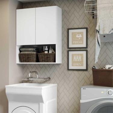 Imagem de Armário Banheiro/Lavanderia c/2 ptas Aspen Smart Multimóveis