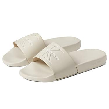 Imagem de Calvin Klein Sandália feminina Aydinn Slide, Marfim 110, 42