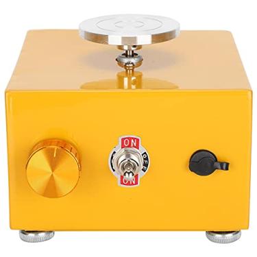 Imagem de Mini máquina de roda de cerâmica, toca-discos de 2000 RPM, máquina de cerâmica com ferramenta de artesanato faça você mesmo acessórios para artesanato em cerâmica, trabalho, escola, loja faça você mesmo, adultos e crianças (EUA)
