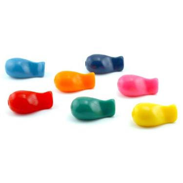 Imagem de The Pencil Grip Pegador de lápis jumbo, auxílio de escrita ergonômico universal para destros e canhotos, pegadores de lápis coloridos, cores sortidas, pacote de sala de aula, 72 unidades - TPG-11472