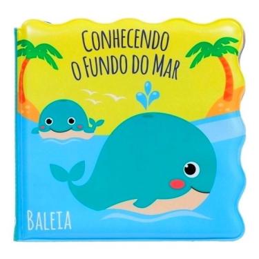 Imagem de Brinquedo de Banho Livro Fundo do Mar Bebê Premium Buba