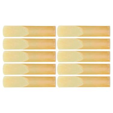 Imagem de Palheta de saxofone tenor, palheta de saxofone plana portátil B não tóxica para músico para concerto