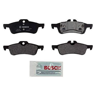 Imagem de Bosch BP1060 QuietCast Premium Conjunto de pastilhas de freio a disco semimetálicas para mini Cooper 2002-2008; traseira