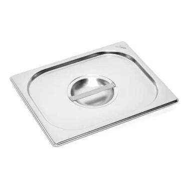 Imagem de Tampa P/Cubas Gn Gastronômicas Inox 304 1/2 Rechaud Buffet