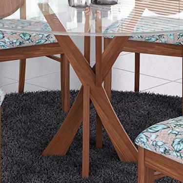 Imagem de Base de Mesa Aníla 47 Cm Madeira Maciça - Rio Madeira