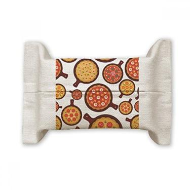 Imagem de Pizza Italy Tomate Foods Peppers Capa de papel para lenços faciais Saco de linho de algodão