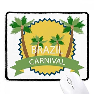 Imagem de Mousepad Celebrate Brazil Carnival Tapete de borracha para jogos