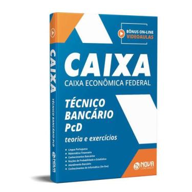 Imagem de Apostila Caixa 2021 - Técnico Bancário (Pcd) - Editora Nova Concursos