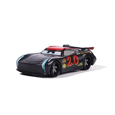 Nova disney pixar carro 2 3 relâmpago mcqueen série carro de corrida 1:55  diecast liga de metal modelo veículo crianças brinquedos presente