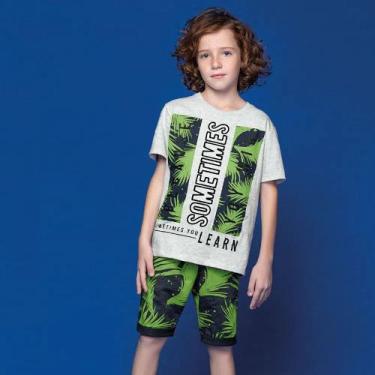 Imagem de Conjunto Infantil Camiseta + Bermuda Lemon Kids 81169